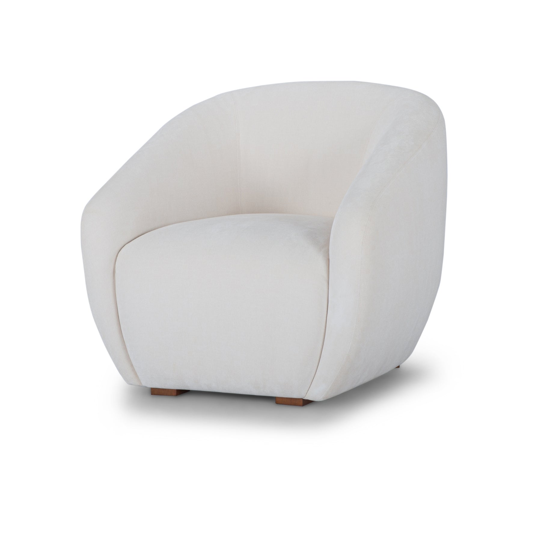 Giselle 1 Seater Sofa | Off White