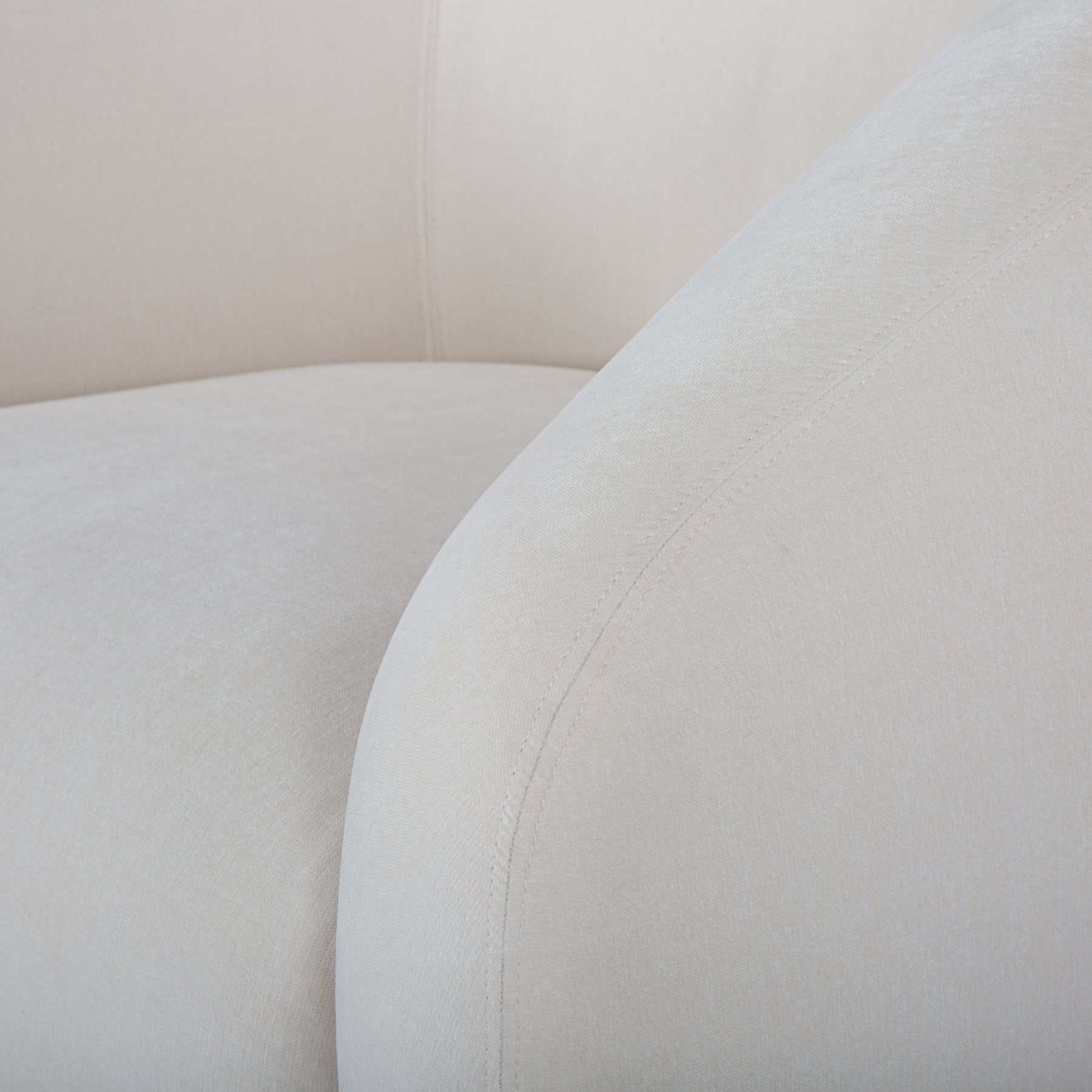 Giselle 1 Seater Sofa | Off White