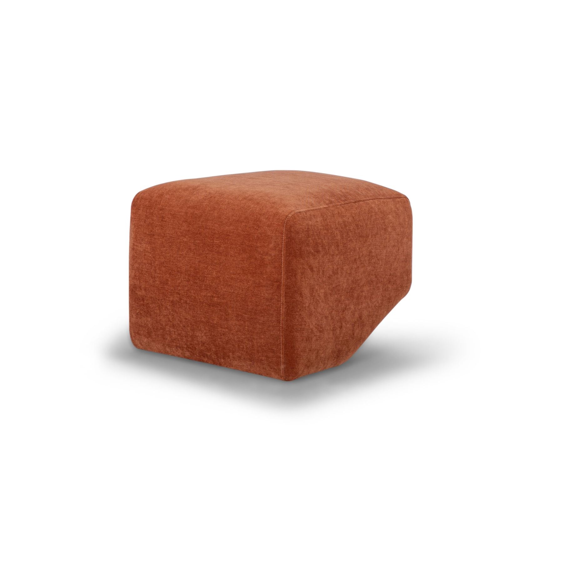 Luna Ottoman | Rust