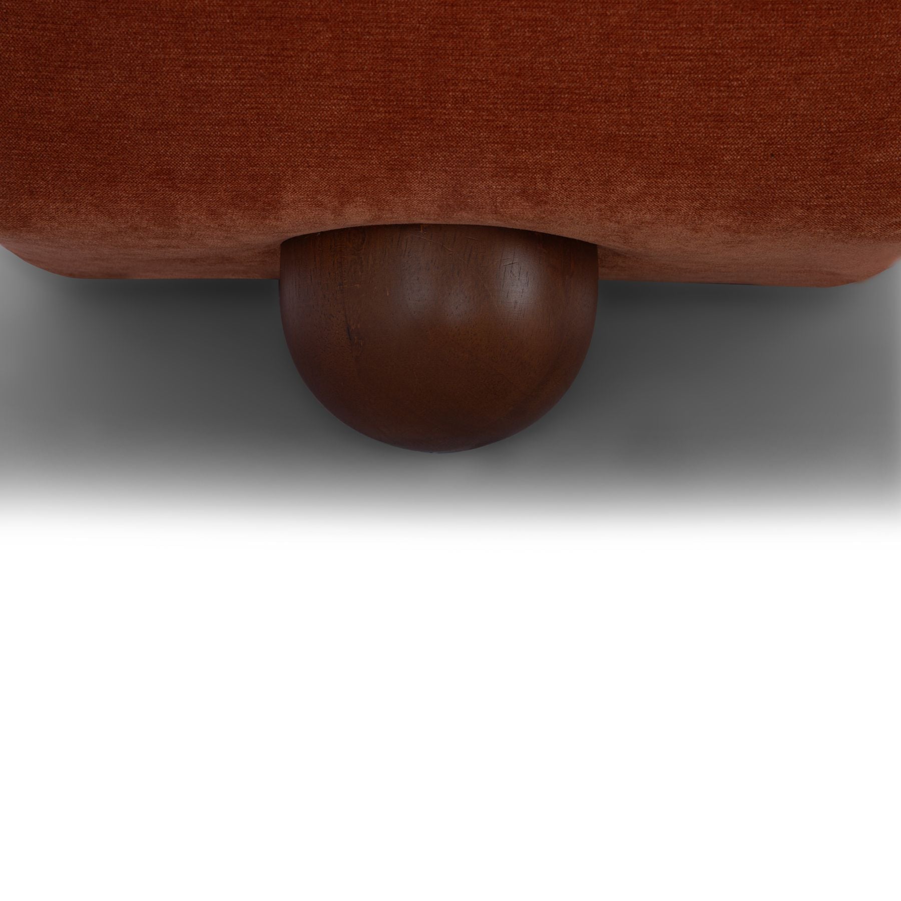 Luna Ottoman | Rust