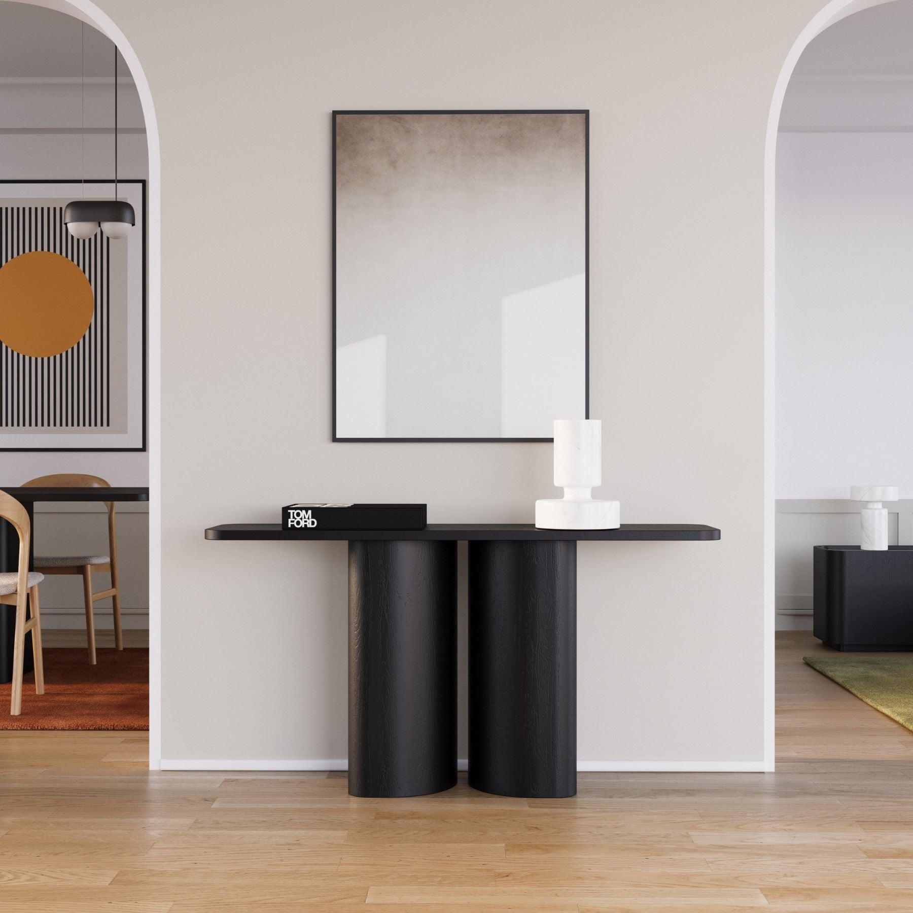 Mason Console Table | Black