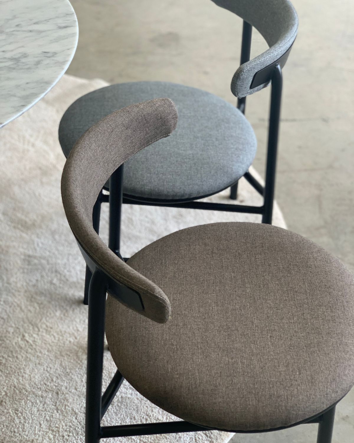 Olivier Dining Chairs | Grey | Set of 2