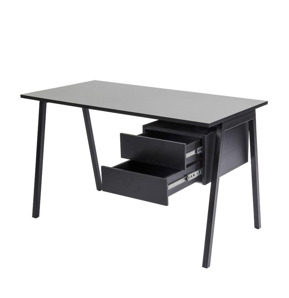 2 Drawer Desk | Jörg Black | Office Collection | agos - co