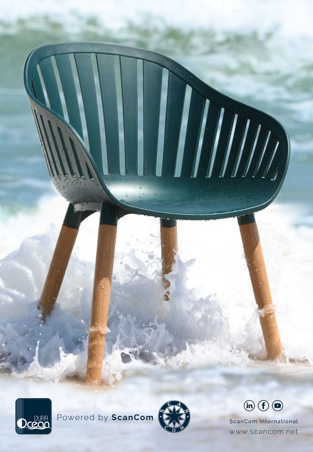 Dura Ocean Chair | Green Set of 2 - agos - co