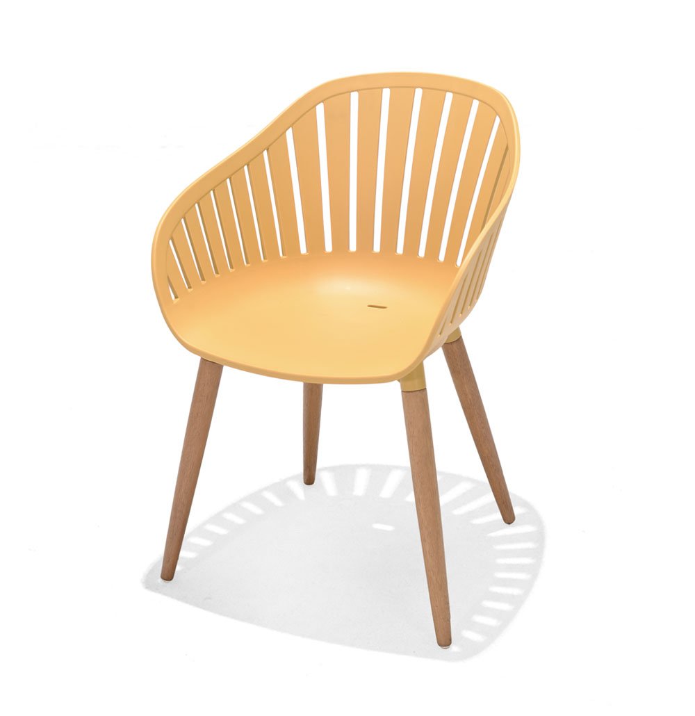 Outdoor Chair | Nassau Honey Set of 2 - agos - co