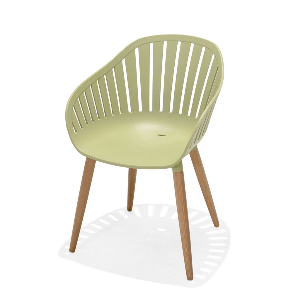 Outdoor Chair | Nassau Sage Green Set of 2 - agos - co