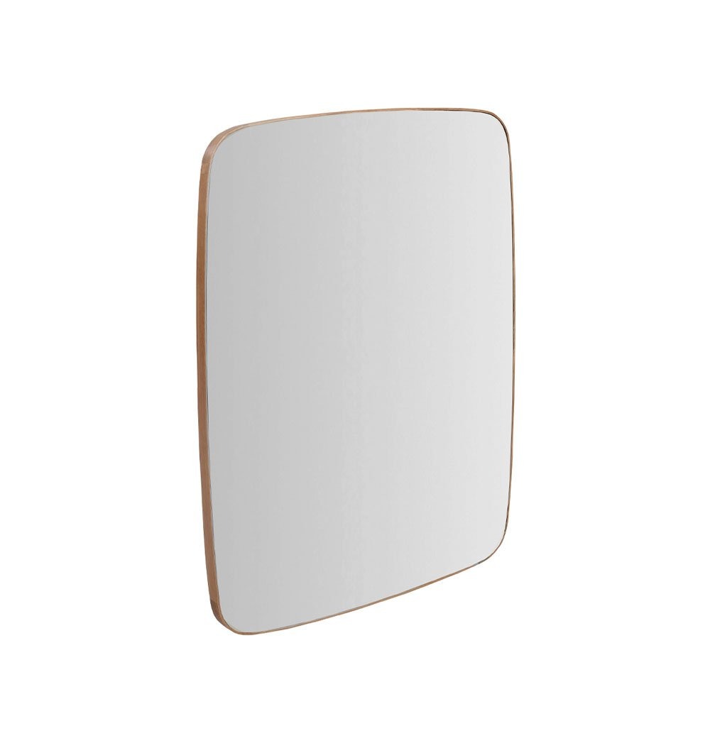 Emersyn Rounded Rectangular Mirror | Oak Medium - agos - co