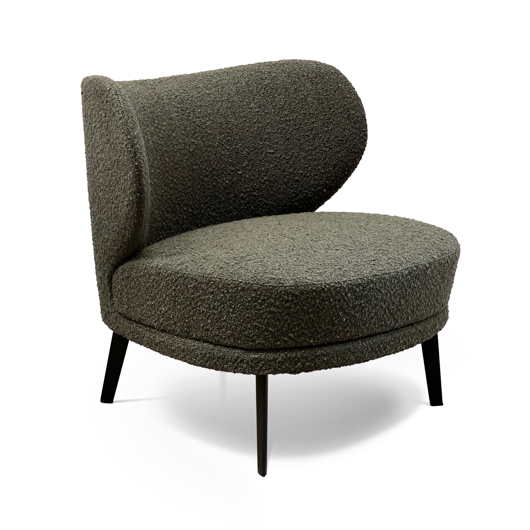 Patrice Occasional Chair | Olive Green Boucle