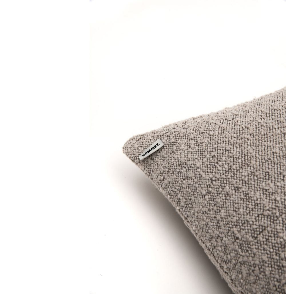 Essential Boucle Cushion | Stone