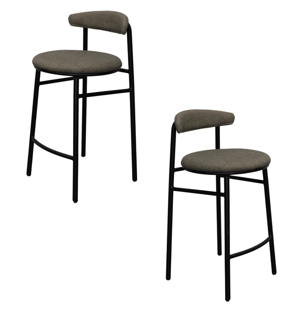 Olivier Counter Stools | Brown | Set of 2