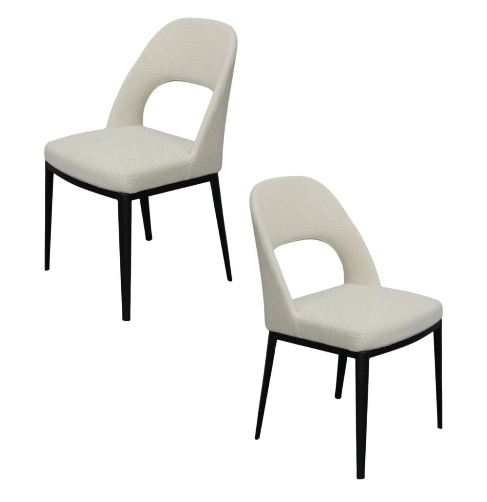 Cleo Dining Chairs | Beige | Set of 2