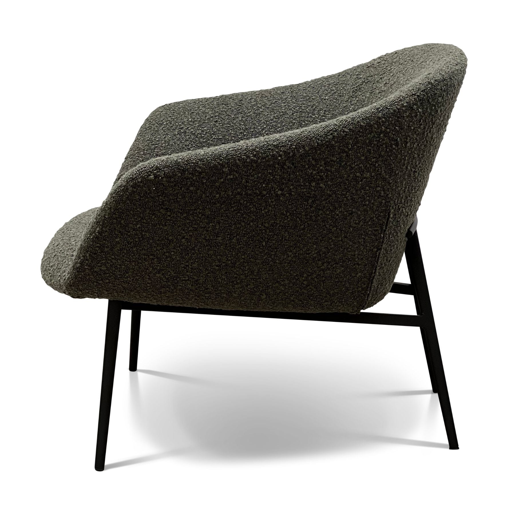 Grant Occasional Chair | Olive Green Boucle