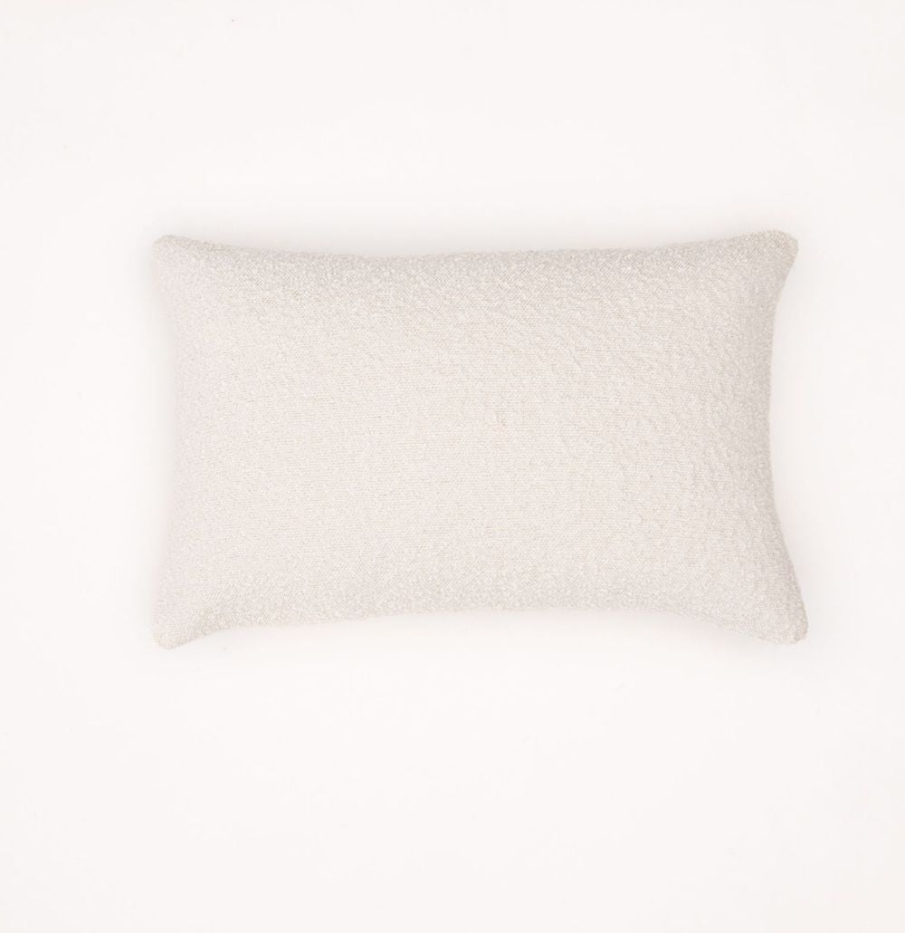 Lumbar Boucle Cushion | Milkshake