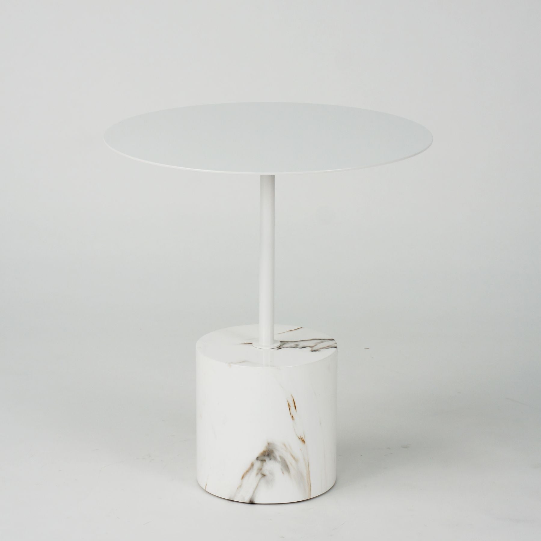 Palo Side Table | White Marble